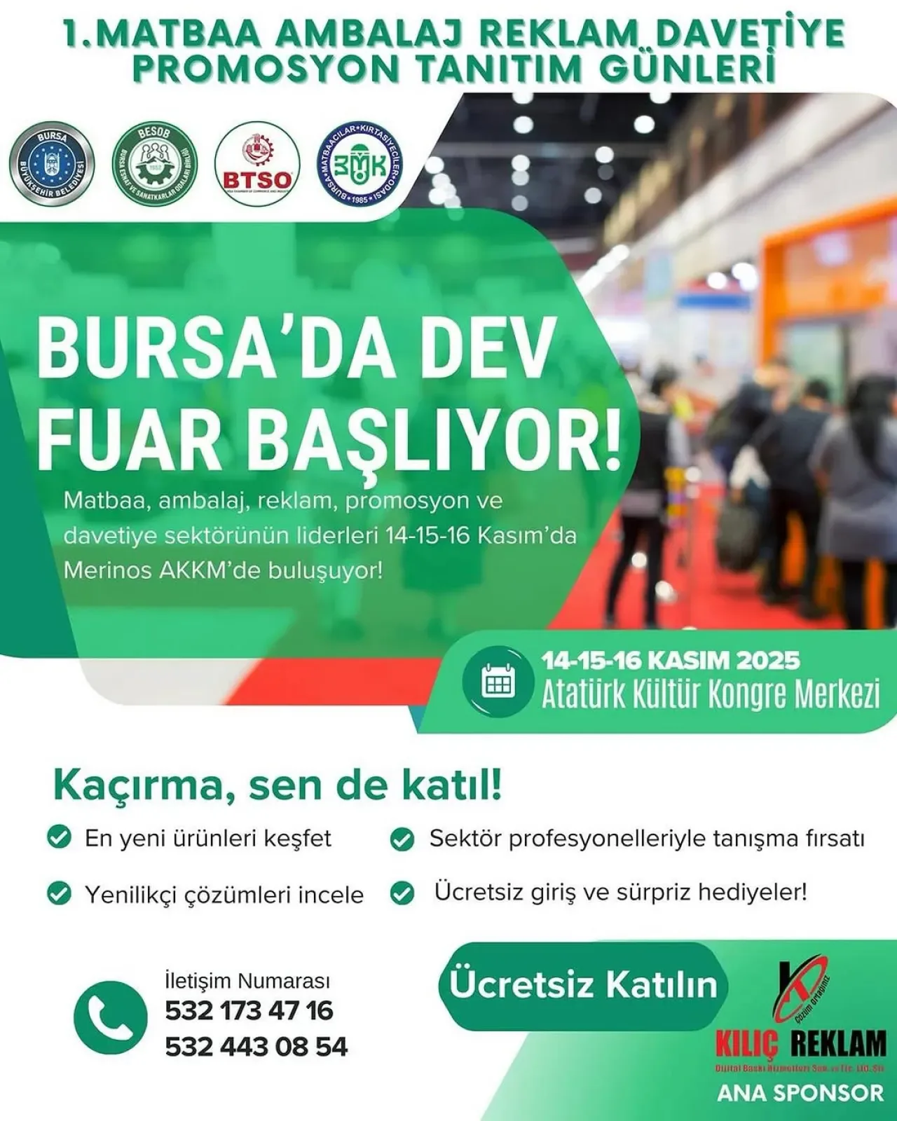 Bursa'da Matbaa ve Ambalaj Sektörü Büyük Buluşmaya Hazırlanıyor Bursa'da Matbaa ve Ambalaj Sektörü Büyük Buluşmaya Hazırlanıyor
