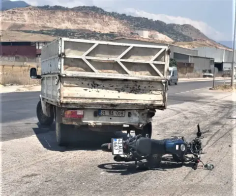 Kırıkhan-Hassa Yolunda Feci Kaza: Motosiklet Sürücüsü Yaşamını Yitirdi