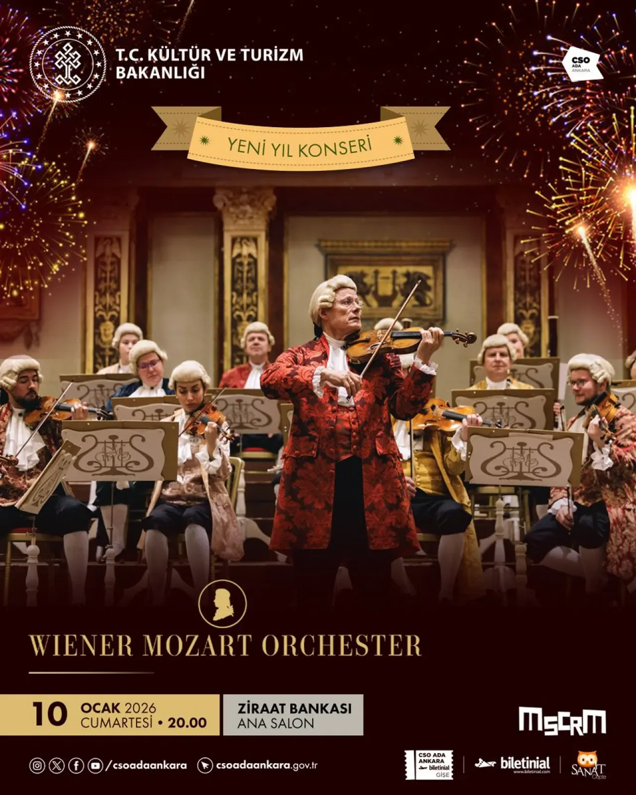 Viyana Mozart Orkestrası, 2026 Yılının İlk Konserini Ankara'da Verecek Viyana Mozart Orkestrası, 2026 Yılının İlk Konserini Ankara'da Verecek