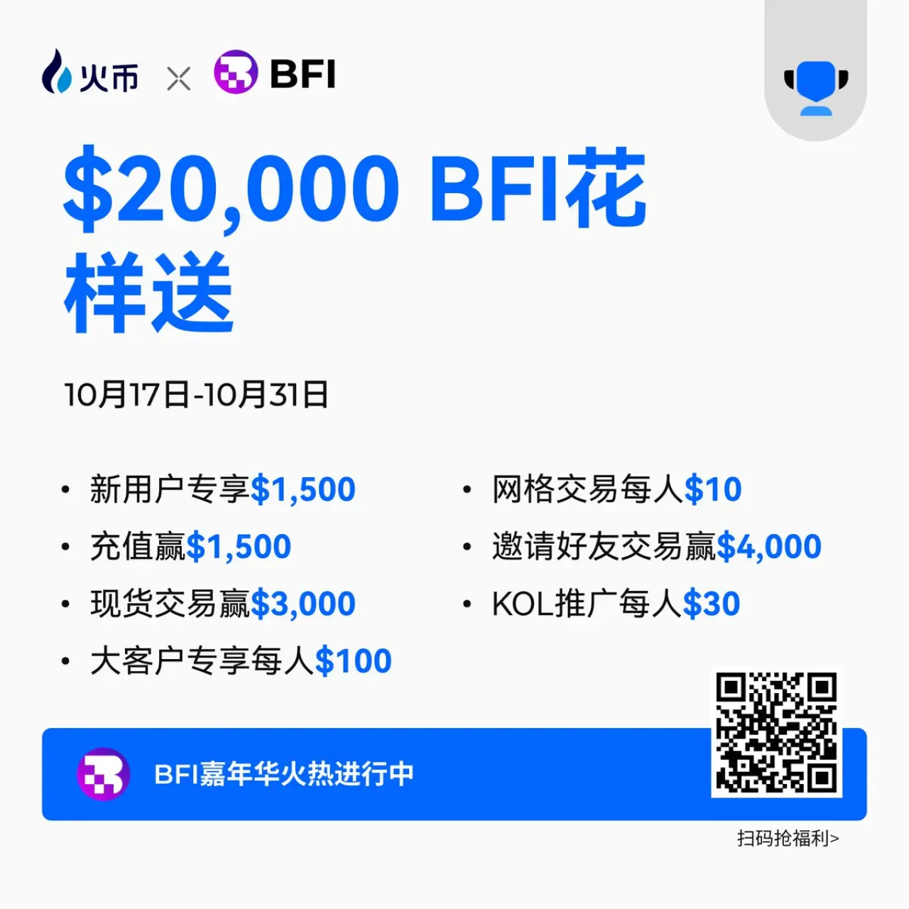 Huobi Global'den 20.000 BFI Ödüllü BlockaFi Etkinliği Başladı Huobi Global'den 20.000 BFI Ödüllü BlockaFi Etkinliği Başladı