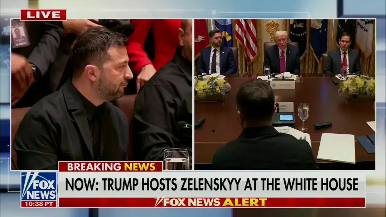 Trump, Zelenskiy'ye Ceketini Beğendiğini Söyledi Trump, Zelenskiy'ye Ceketini Beğendiğini Söyledi