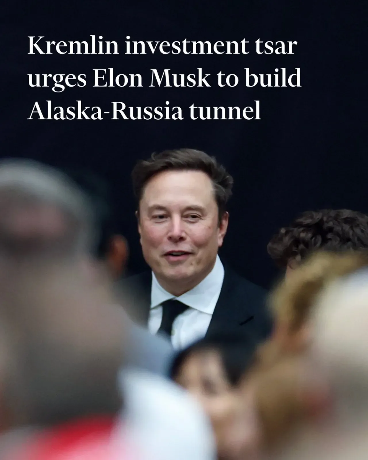 Rusya'dan Elon Musk'a Tünel Teklifi: Alaska'ya Denizaltı Bağlantısı Önerildi Rusya'dan Elon Musk'a Tünel Teklifi: Alaska'ya Denizaltı Bağlantısı Önerildi