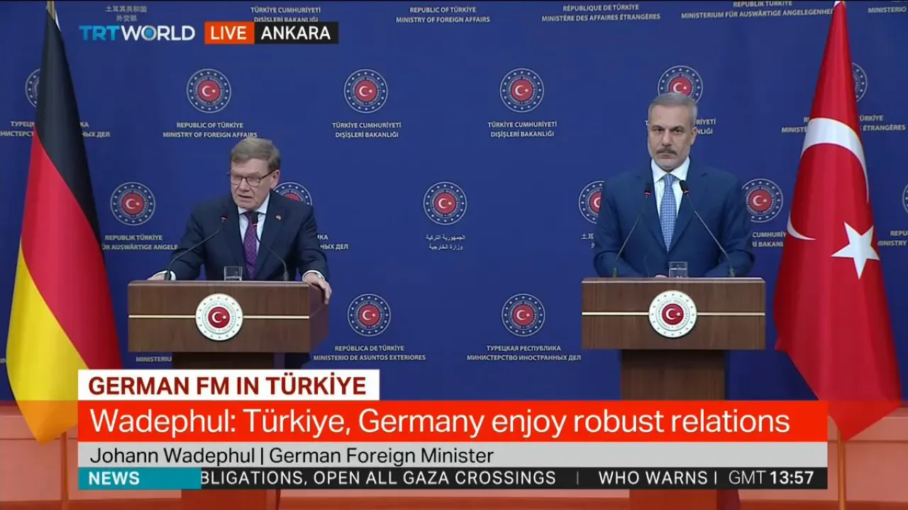 Almanya'dan Filistin ve Ukrayna Açıklaması: İki Devletli Çözüm ve Türkiye'nin Rolü Vurgulandı Almanya'dan Filistin ve Ukrayna Açıklaması: İki Devletli Çözüm ve Türkiye'nin Rolü Vurgulandı