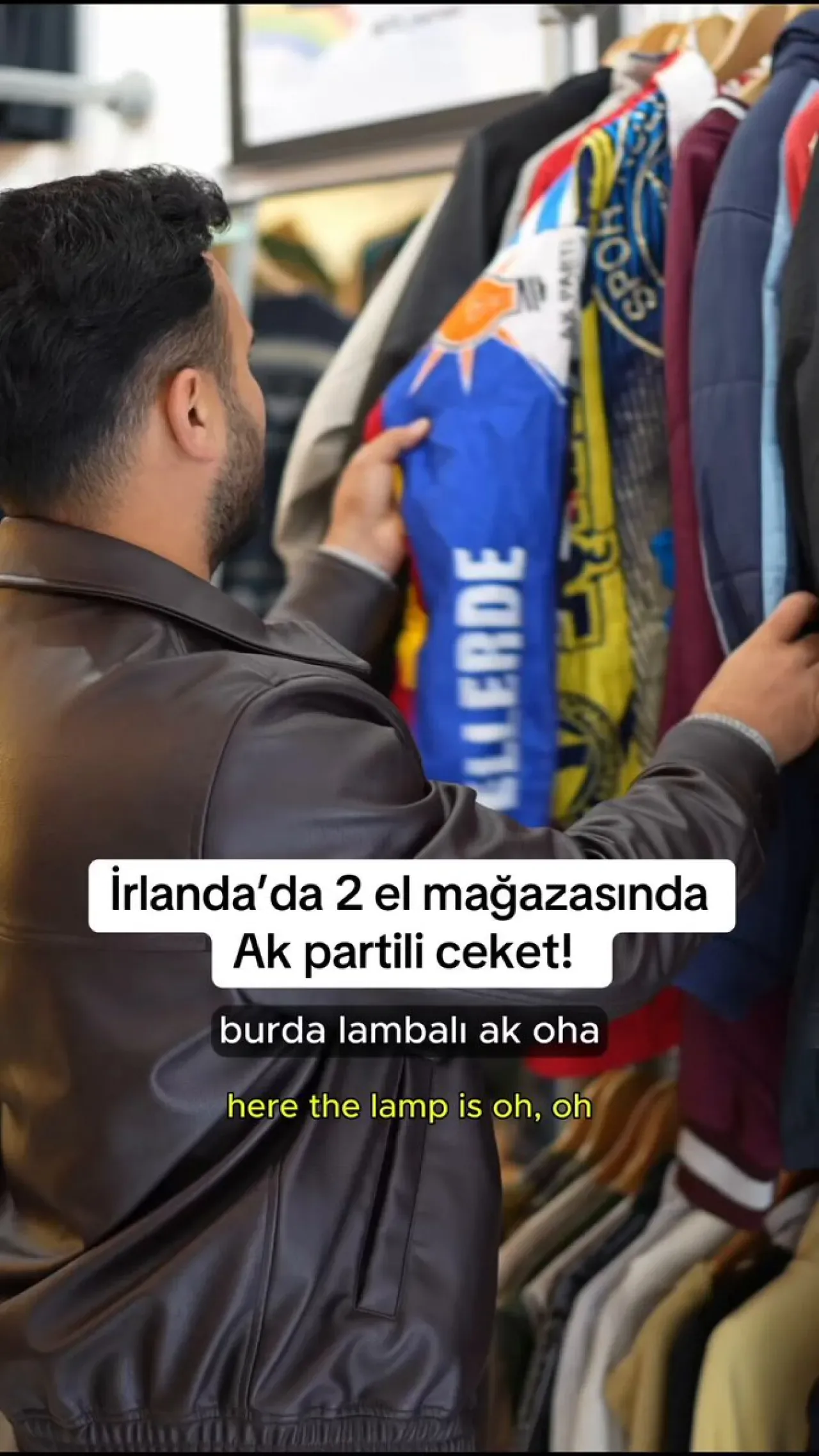 İrlanda'daki Bir İkinci El Mağazasında Türk Vatandaşı İkonik Montla Karşılaştı İrlanda'daki Bir İkinci El Mağazasında Türk Vatandaşı İkonik Montla Karşılaştı