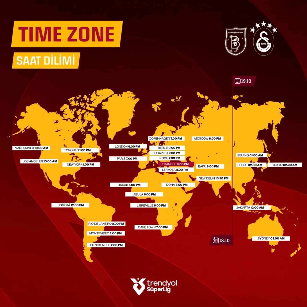 Galatasaray Başakşehir Maçı Saat Kaçta? Taraftarlara Önemli Duyuru Galatasaray Başakşehir Maçı Saat Kaçta? Taraftarlara Önemli Duyuru