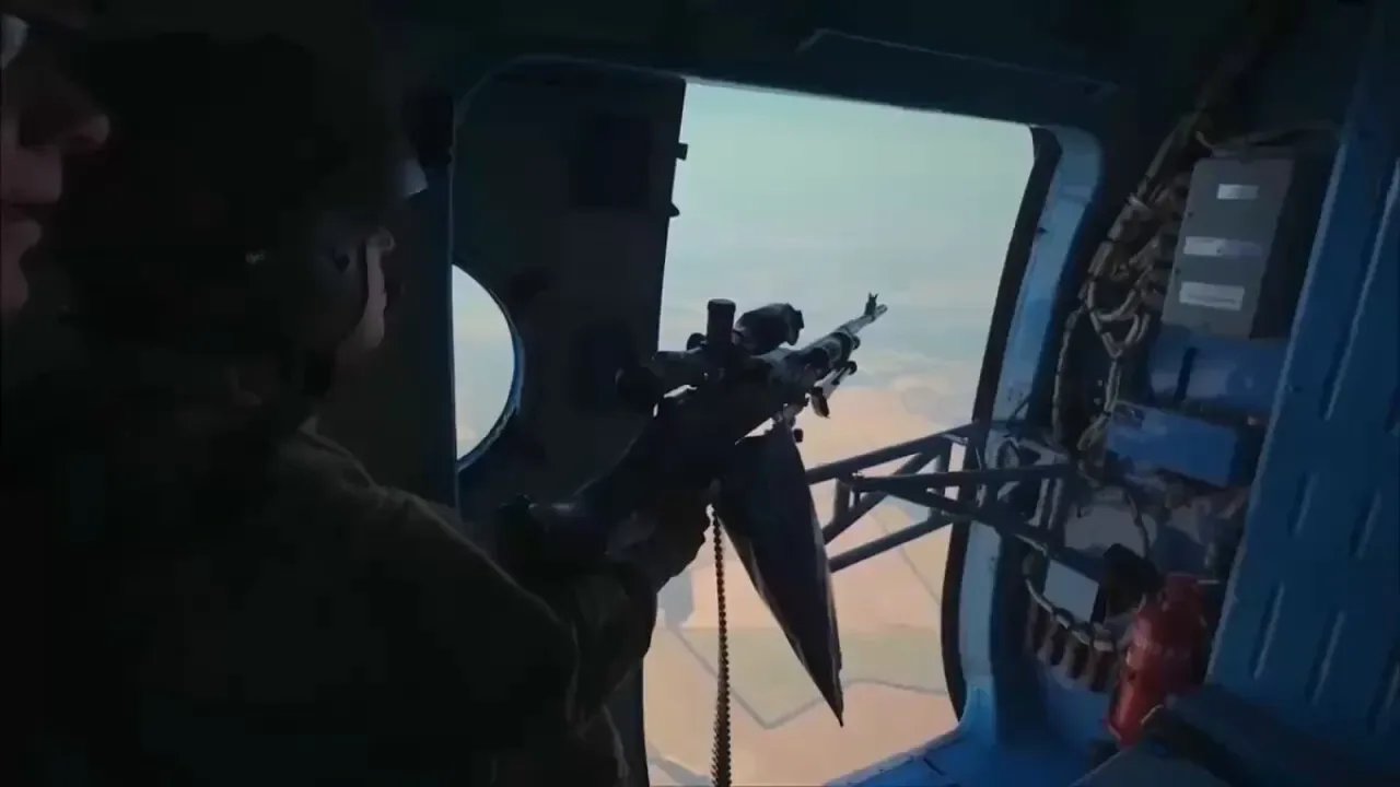 Ukrayna Mi-8 Helikopteri, Rus Kamikaze İHA'sını Hava Sahasında Vurdu Ukrayna Mi-8 Helikopteri, Rus Kamikaze İHA'sını Hava Sahasında Vurdu