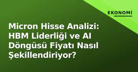 Micron Hisse Analizi: HBM Liderliği ve AI Döngüsü Fiyatı Nasıl Şekillendiriyor?