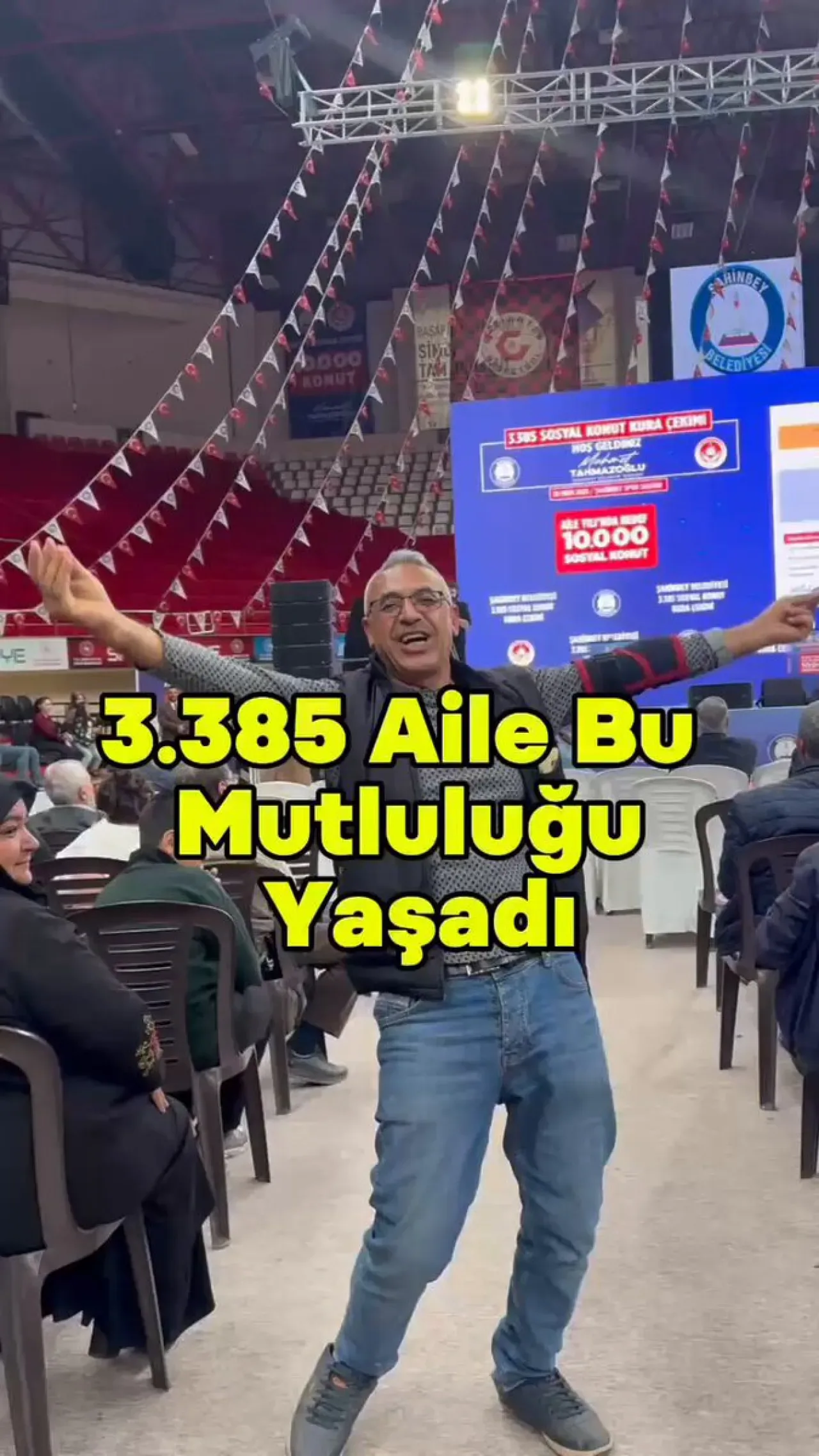 Şahinbey'de 10 Bin Sosyal Konut İçin Kura Çekimi Yapıldı Şahinbey'de 10 Bin Sosyal Konut İçin Kura Çekimi Yapıldı