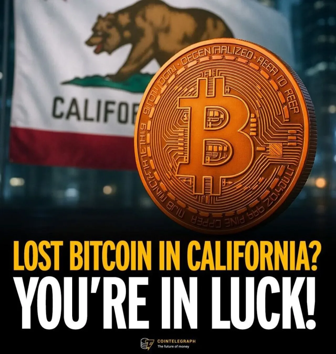 Kaliforniya'da Kayıp Bitcoin'leri Nakde Çevirmeden Geri Alma İmkanı Kaliforniya'da Kayıp Bitcoin'leri Nakde Çevirmeden Geri Alma İmkanı