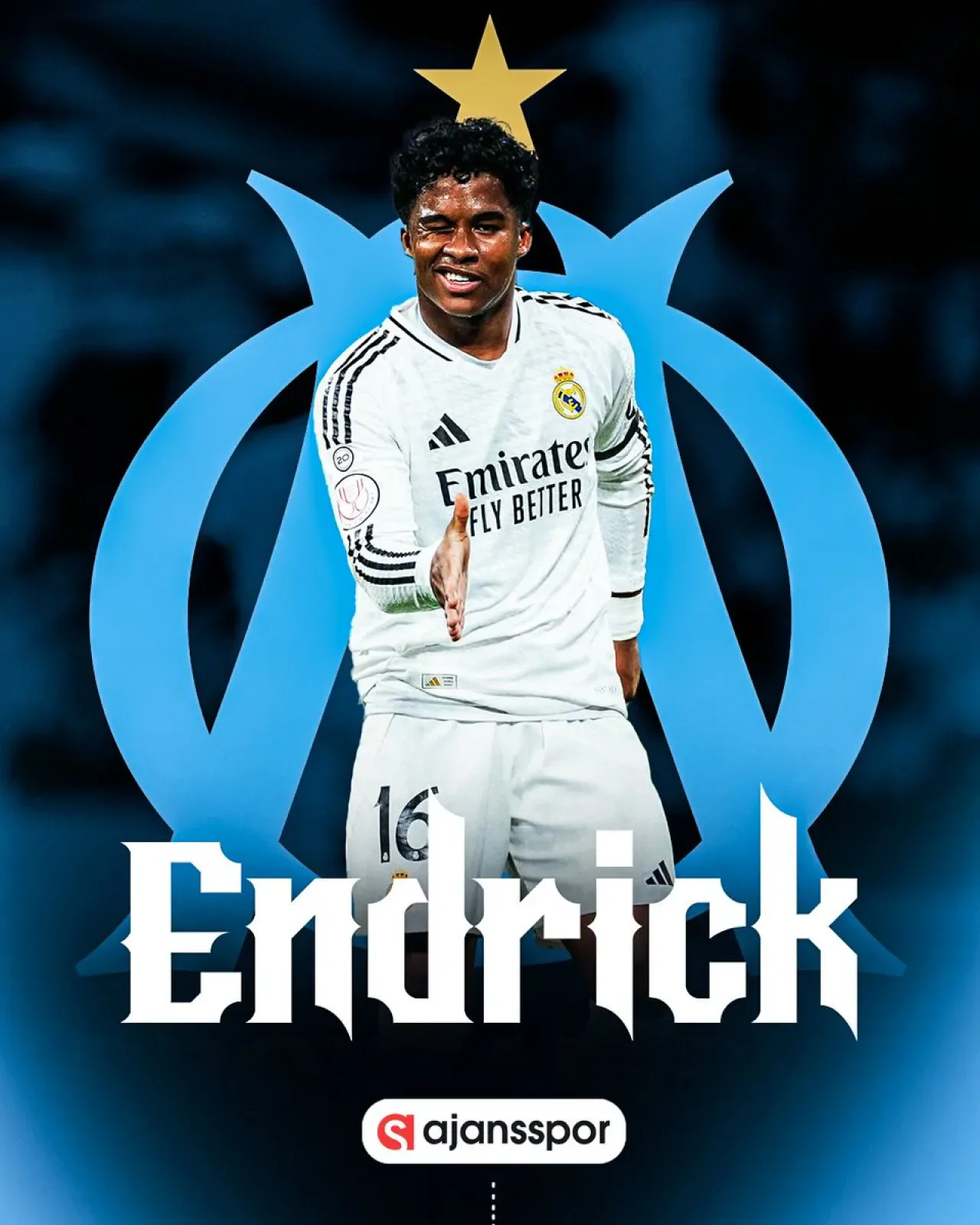 Marsilya, Real Madrid'in Genç Yıldızı Endrick'i Kiralama Peşinde Marsilya, Real Madrid'in Genç Yıldızı Endrick'i Kiralama Peşinde