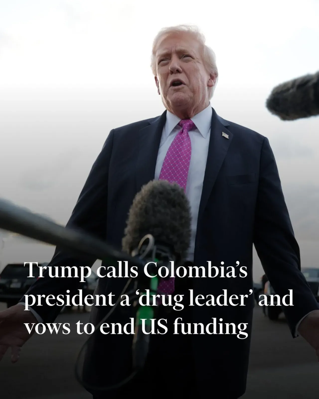 ABD Başkanı Trump, Kolombiya'ya Yardım Kesme Tehdidinde Bulundu ABD Başkanı Trump, Kolombiya'ya Yardım Kesme Tehdidinde Bulundu