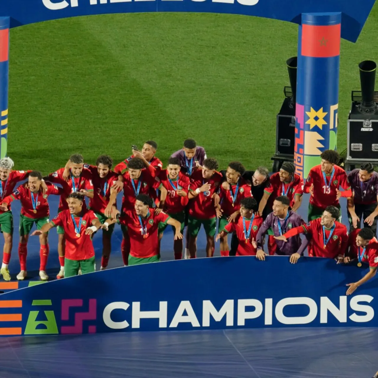 Fas Genç Milliler, Dünya Kupası'nda Tarih Yazdı: Arjantin'i Finalde 2-0 Mağlup Etti Fas Genç Milliler, Dünya Kupası'nda Tarih Yazdı: Arjantin'i Finalde 2-0 Mağlup Etti
