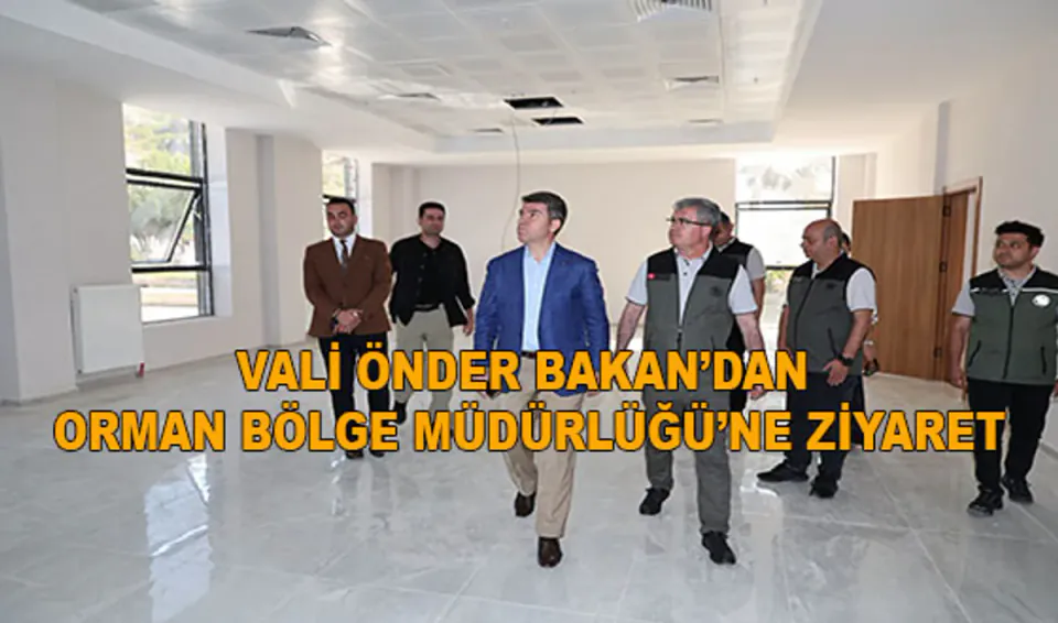 Vali Önder Bakan'dan Amasya Orman Bölge Müdürlüğü'ne İnceleme Ziyareti görseli