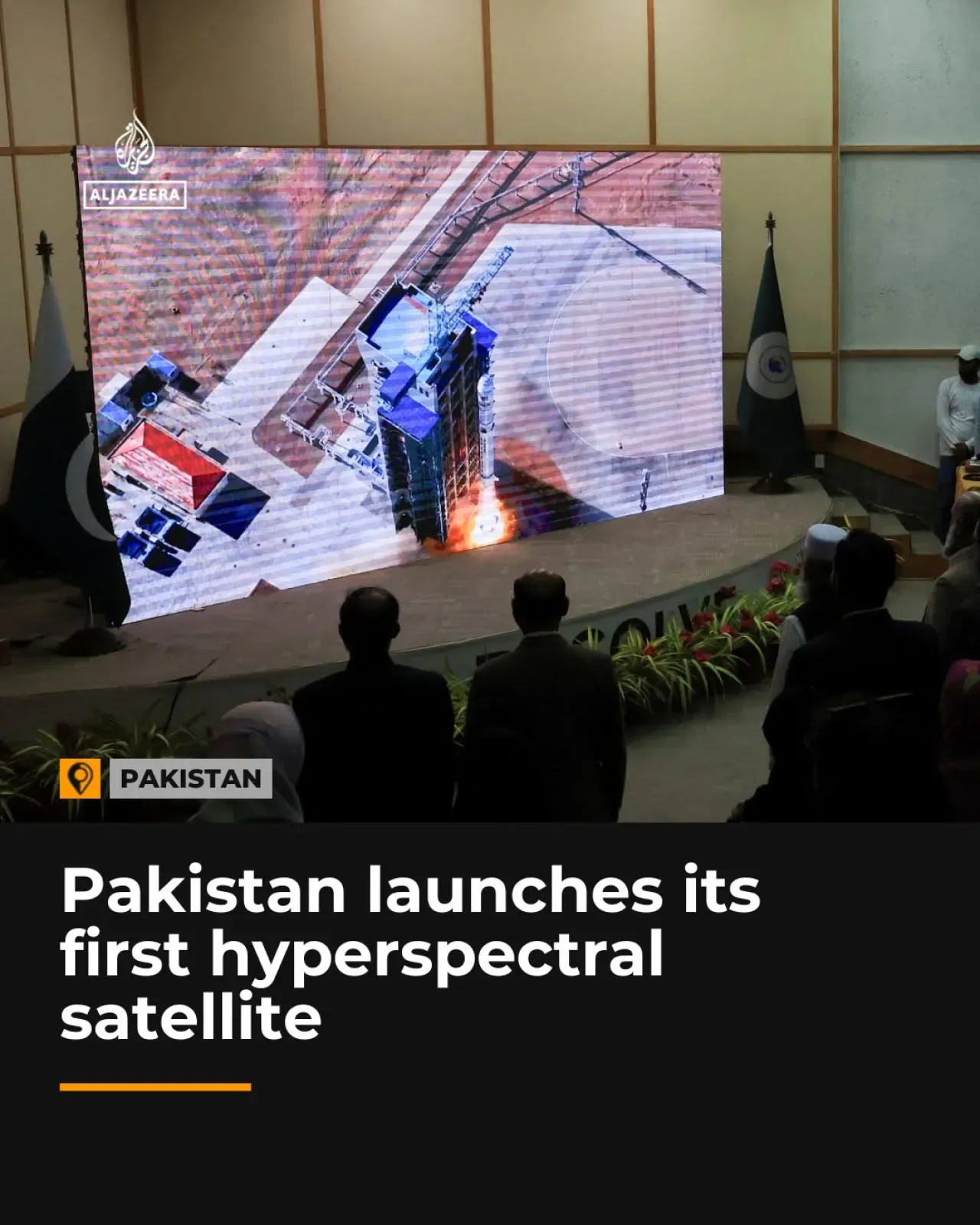 Pakistan Uzaya İlk Hiperspektral Uydusunu Gönderdi Pakistan Uzaya İlk Hiperspektral Uydusunu Gönderdi