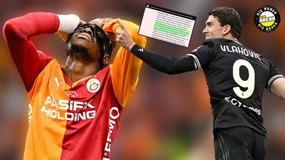 Galatasaray'da Forvet Operasyonu: Osimhen Gidiyor, Vlahovic Geliyor mu? Galatasaray'da Forvet Operasyonu: Osimhen Gidiyor, Vlahovic Geliyor mu?