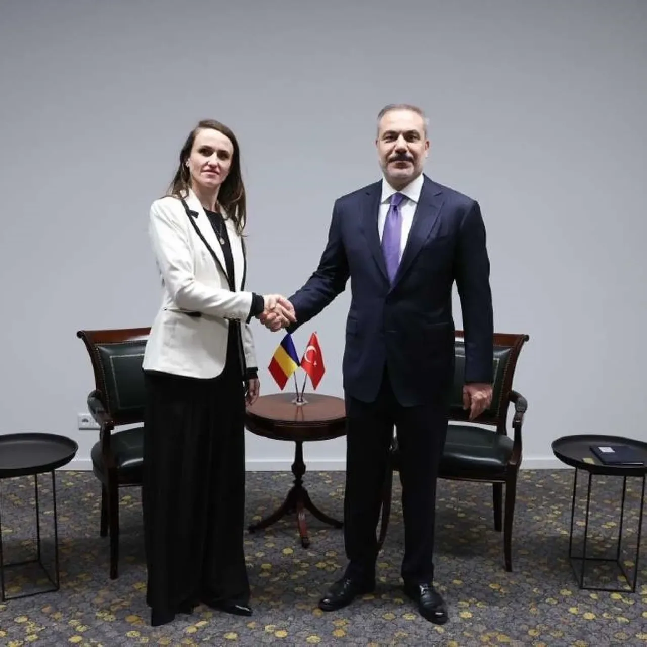 Dışişleri Bakanı Hakan Fidan, Romanya Dışişleri Bakanı Luminița-Teodora Odobescu ile Görüştü Dışişleri Bakanı Hakan Fidan, Romanya Dışişleri Bakanı Luminița-Teodora Odobescu ile Görüştü