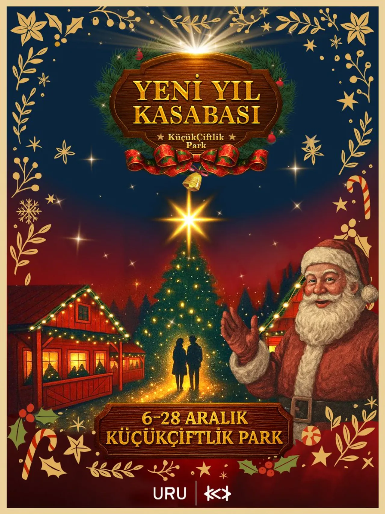 İstanbul'un Yeni Yıl Kutlamaları KüçükÇiftlik Park'ta Başlıyor: "Yeni Yıl Kasabası" Kapılarını Açıyor İstanbul'un Yeni Yıl Kutlamaları KüçükÇiftlik Park'ta Başlıyor: "Yeni Yıl Kasabası" Kapılarını Açıyor