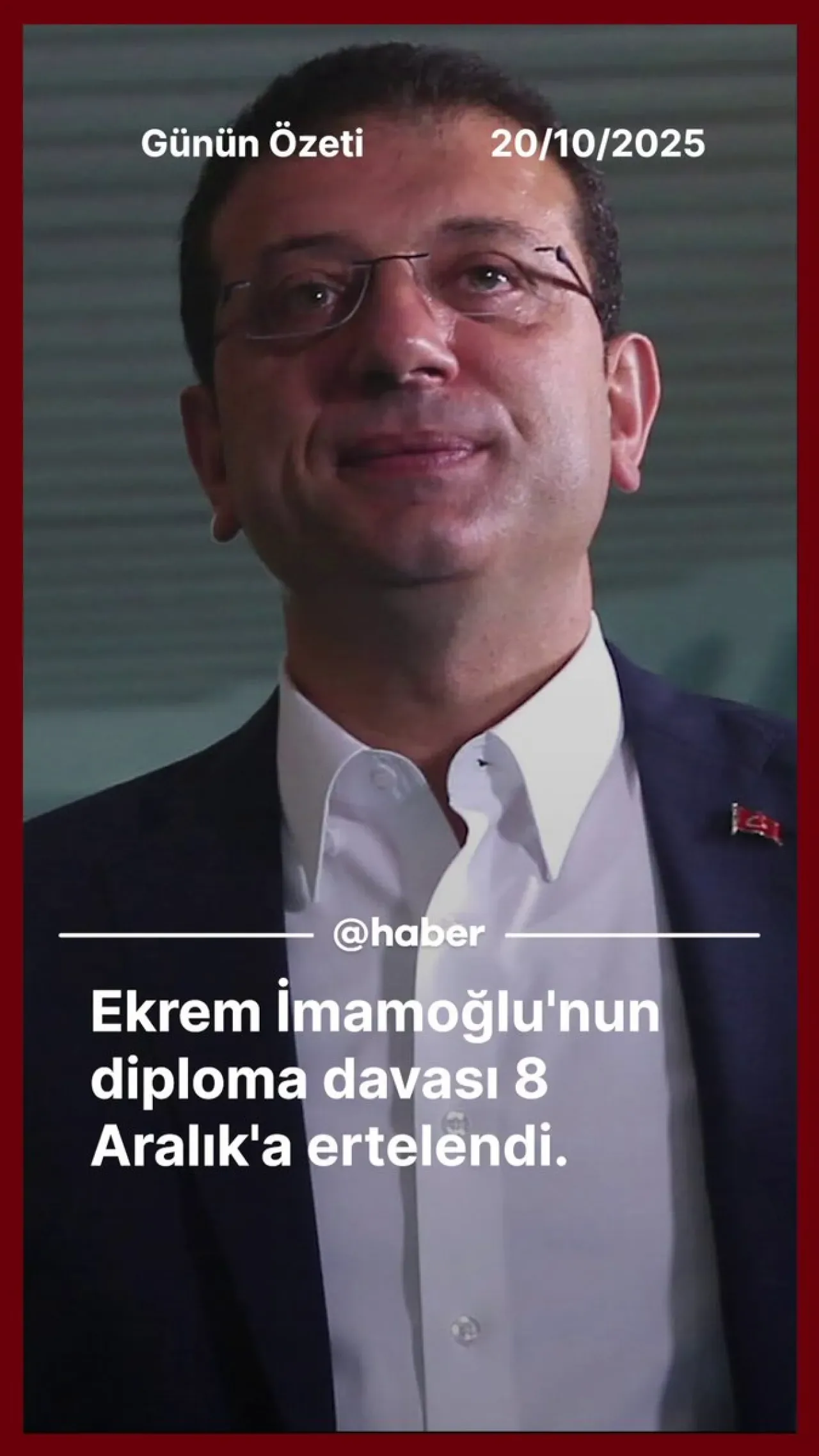 20 Ekim 2025 Türkiye Gündemi: Öne Çıkan Başlıklar 20 Ekim 2025 Türkiye Gündemi: Öne Çıkan Başlıklar