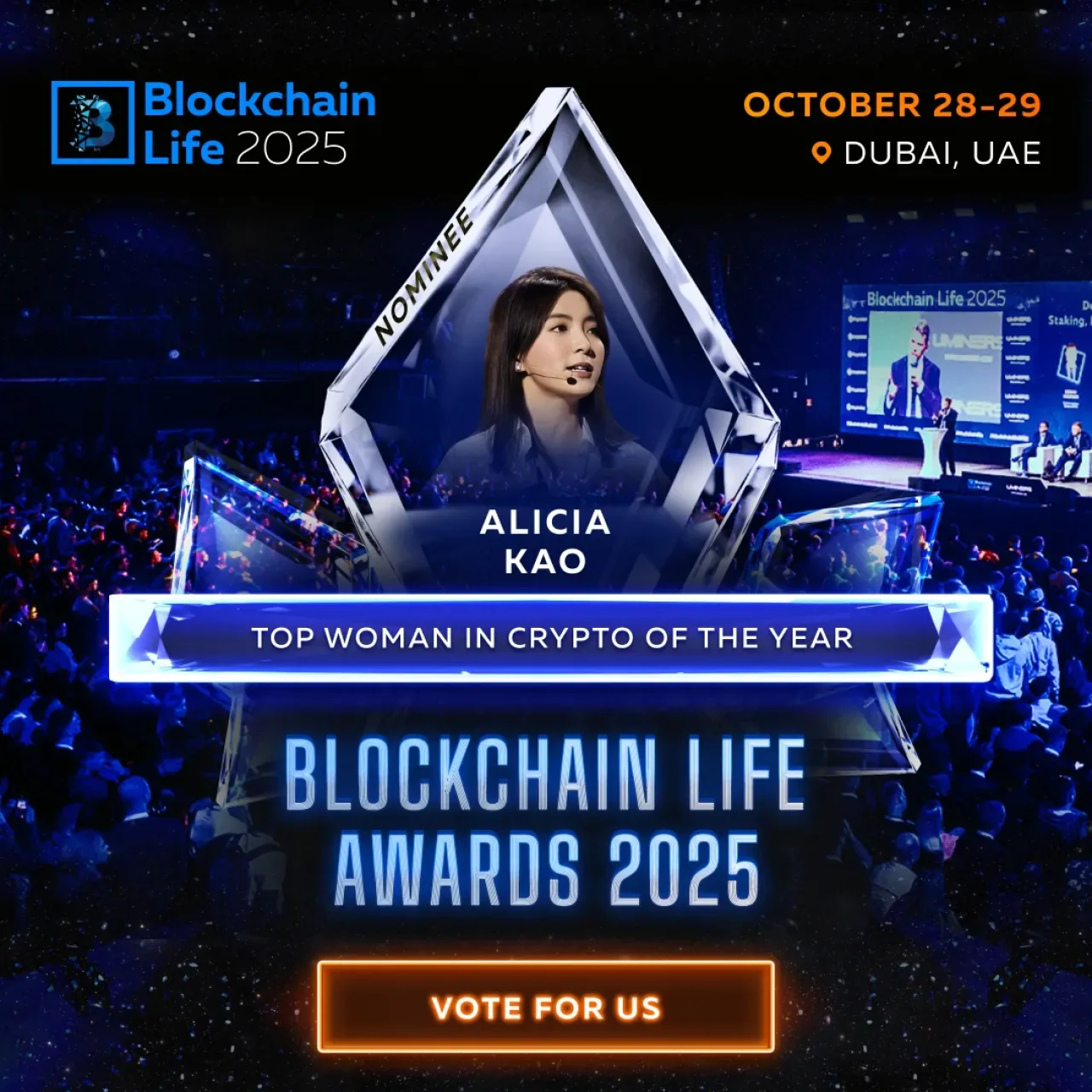 KuCoin, Blockchain Life Awards 2025'e Aday Gösterildi KuCoin, Blockchain Life Awards 2025'e Aday Gösterildi