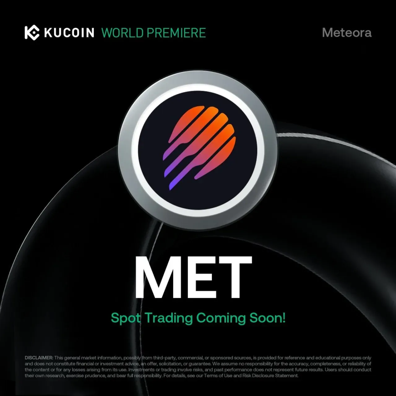 Meteora (MET) Token Yakında KuCoin Borsasında İşlem Görecek Meteora (MET) Token Yakında KuCoin Borsasında İşlem Görecek