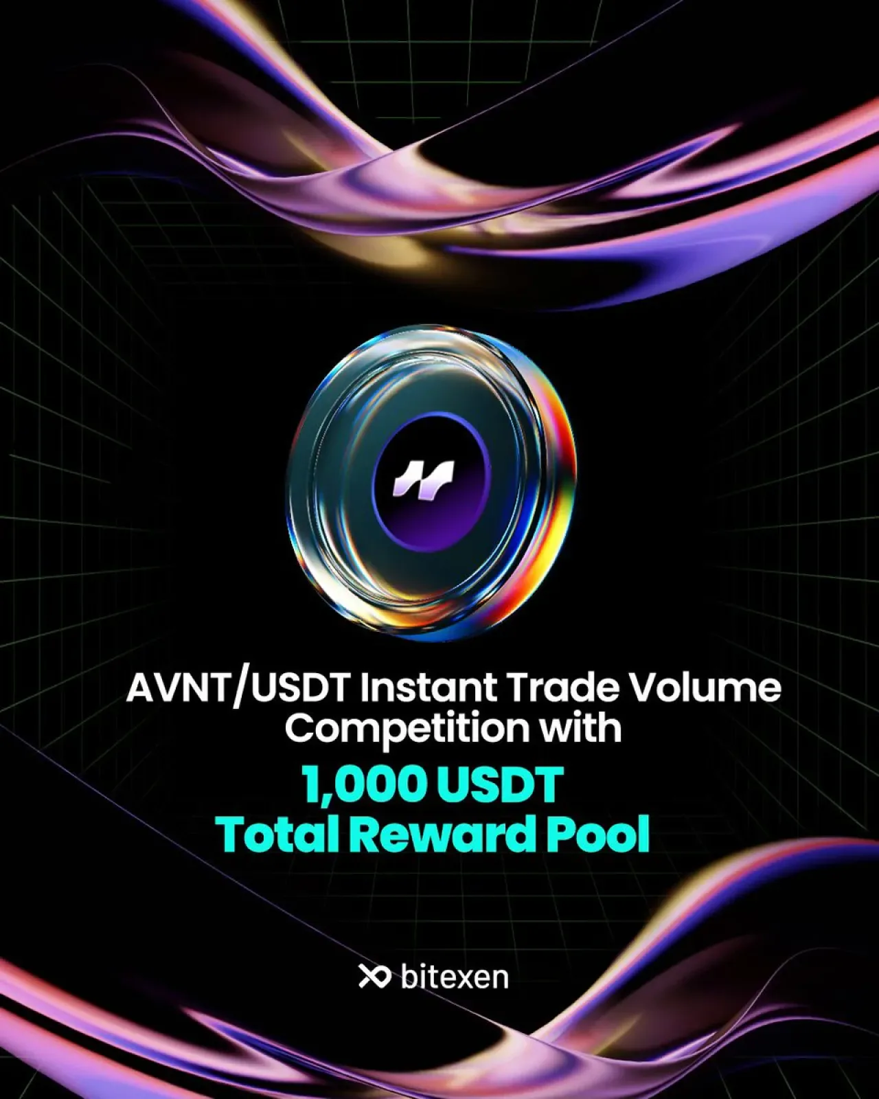 Bitexen'de AVNT/USDT Anlık İşlem Hacim Yarışması Başladı: 1.000 USDT Ödül Havuzu Bitexen'de AVNT/USDT Anlık İşlem Hacim Yarışması Başladı: 1.000 USDT Ödül Havuzu