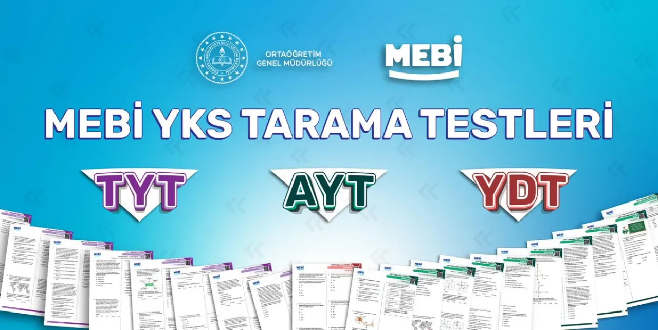MEB, Üniversite Adayları İçin YKS Tarama Testleri'ni Yayımladı MEB, Üniversite Adayları İçin YKS Tarama Testleri'ni Yayımladı