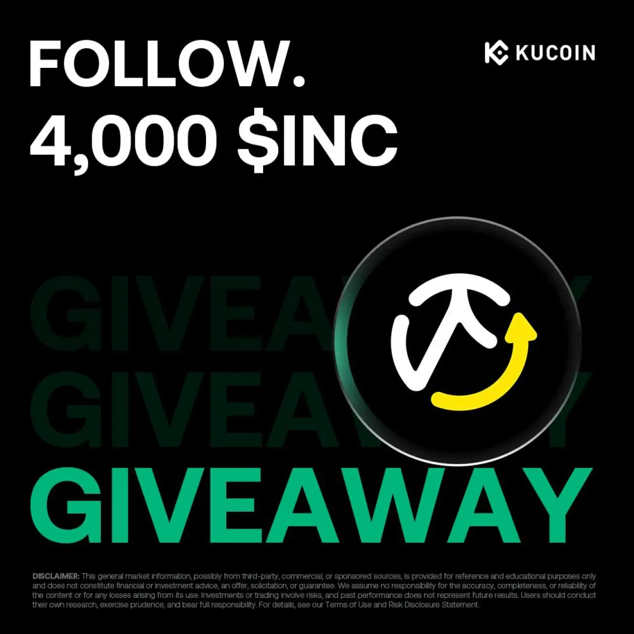 KuCoin, INC Token için 4.000 Token Ödüllü Giveaway Başlattı KuCoin, INC Token için 4.000 Token Ödüllü Giveaway Başlattı