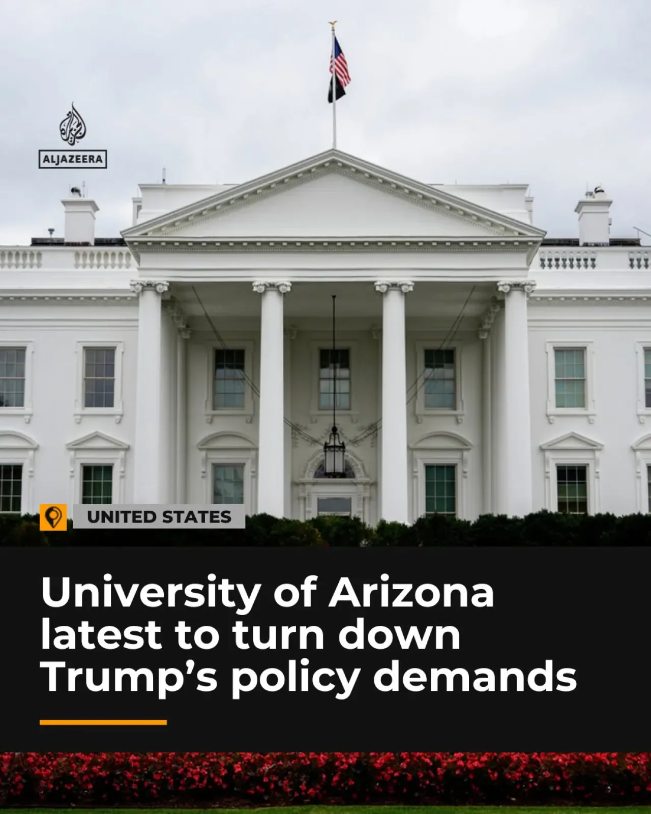 Arizona Üniversitesi, Trump Yönetiminin Federal Fon Şartını Reddetti Arizona Üniversitesi, Trump Yönetiminin Federal Fon Şartını Reddetti