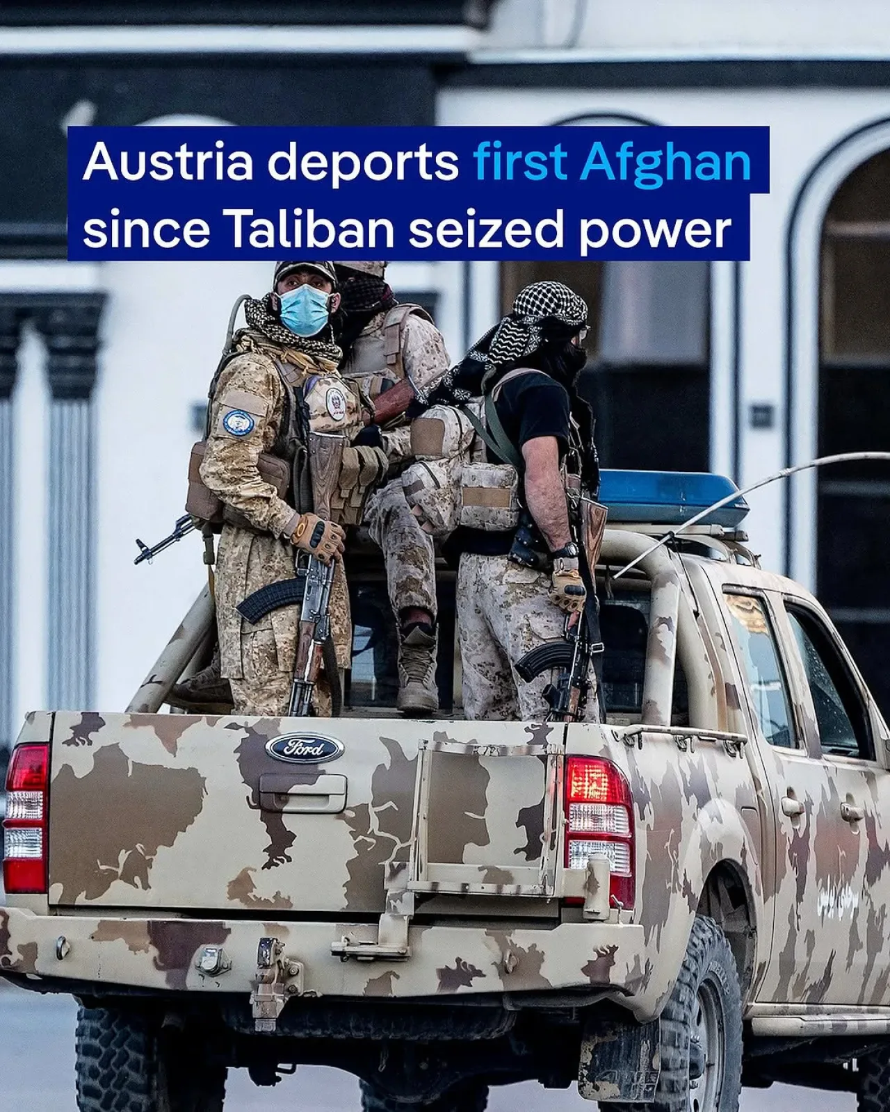 Avusturya, Taliban'ın İktidara Gelişinden Sonra İlk Kez Bir Afgan Vatandaşını Sınır Dışı Etti Avusturya, Taliban'ın İktidara Gelişinden Sonra İlk Kez Bir Afgan Vatandaşını Sınır Dışı Etti