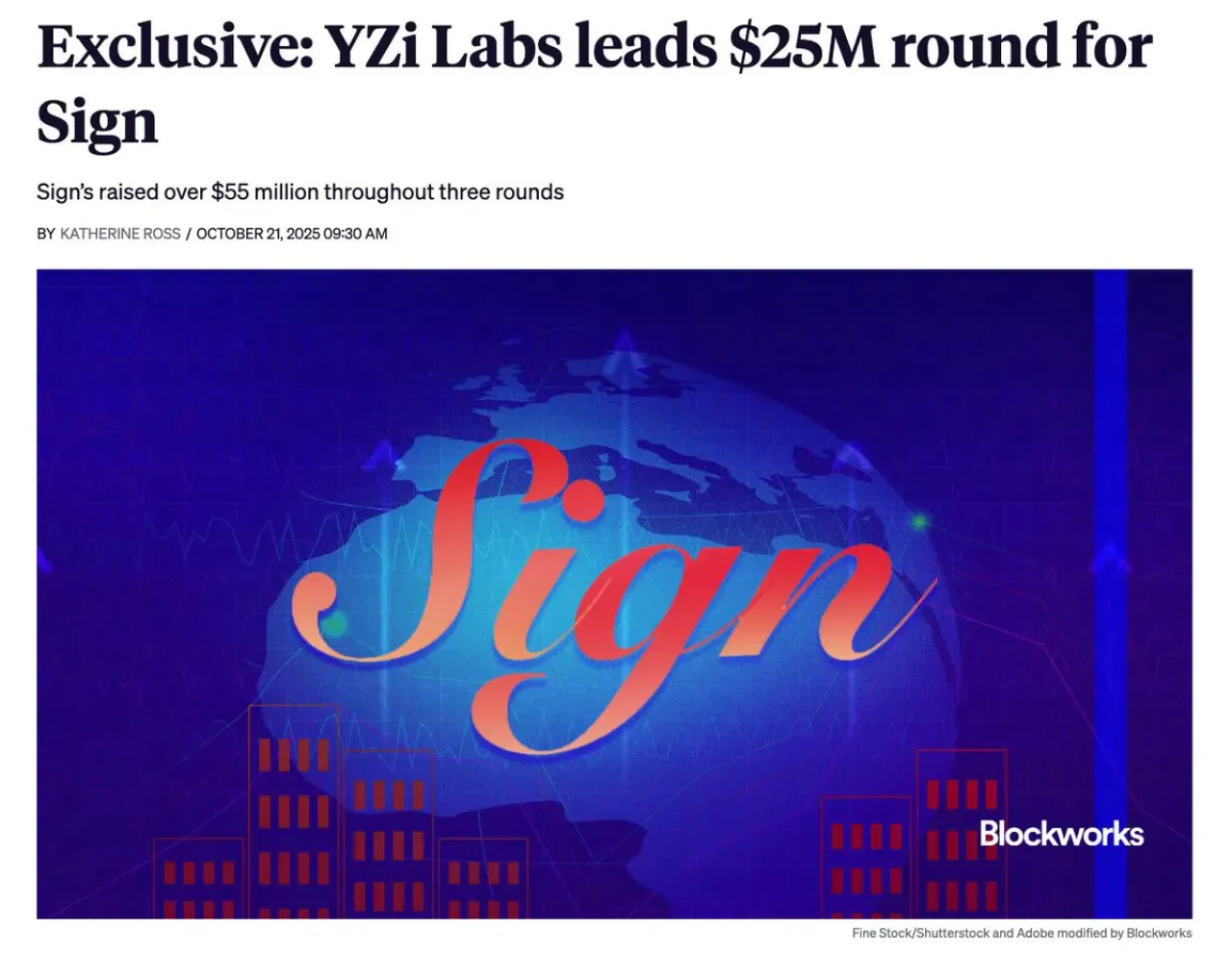 Yapay Zeka Girişimi Sign, YZi Labs ve IDG Capital Liderliğinde 25 Milyon Dolar Yatırım Aldı Yapay Zeka Girişimi Sign, YZi Labs ve IDG Capital Liderliğinde 25 Milyon Dolar Yatırım Aldı