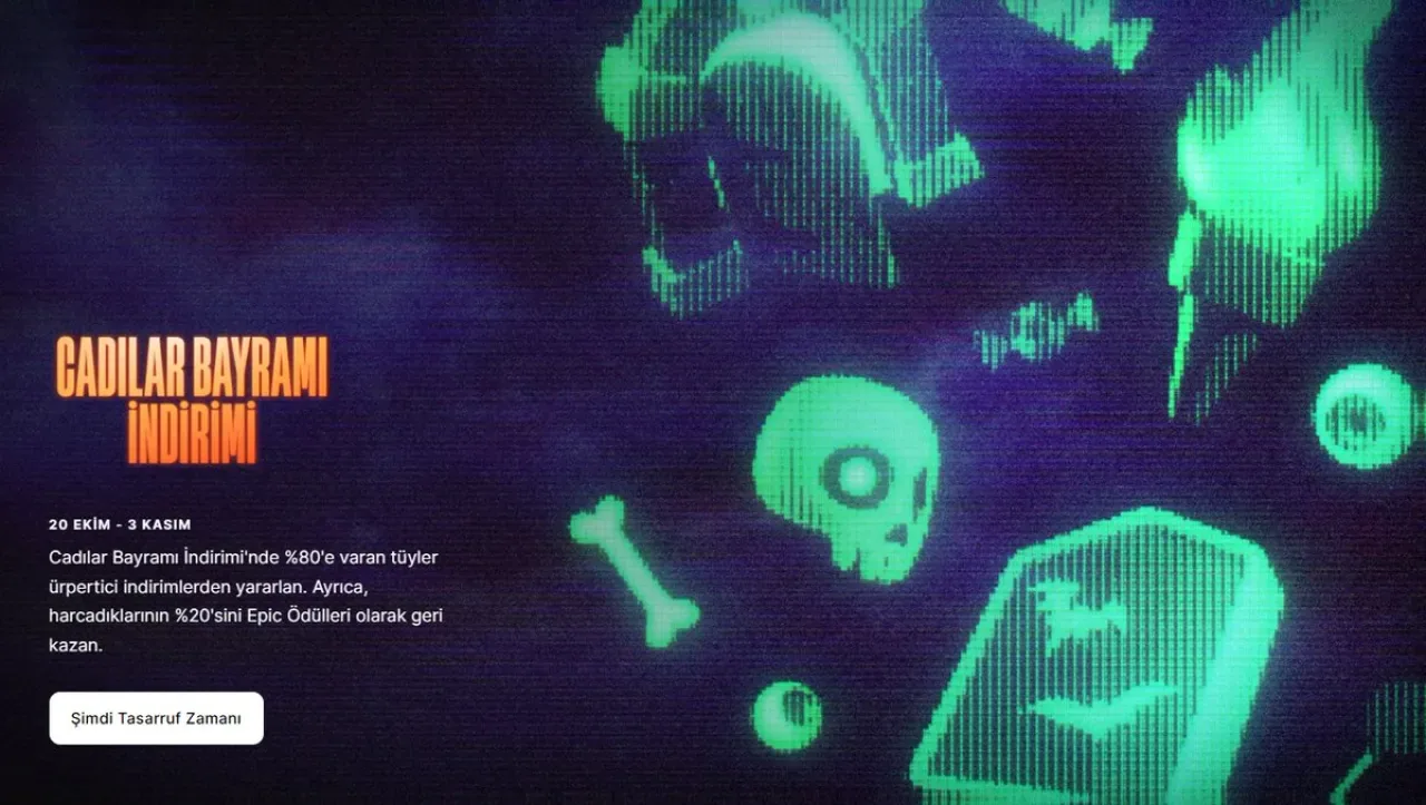 Epic Games'te Cadılar Bayramı İndirimleri Başladı: İşte 90'a Varan Fırsatlar Epic Games'te Cadılar Bayramı İndirimleri Başladı: İşte 90'a Varan Fırsatlar