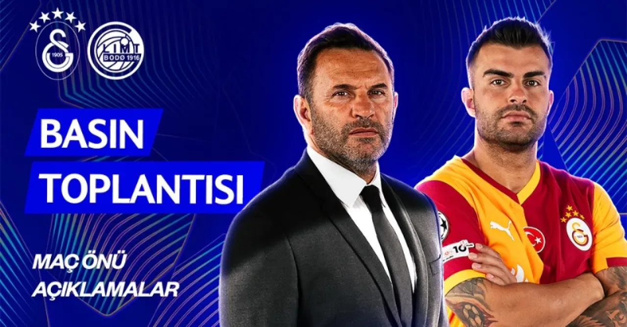 Galatasaray, Bodo/Glimt Maçı Öncesi Basın Toplantısı Düzenledi Galatasaray, Bodo/Glimt Maçı Öncesi Basın Toplantısı Düzenledi