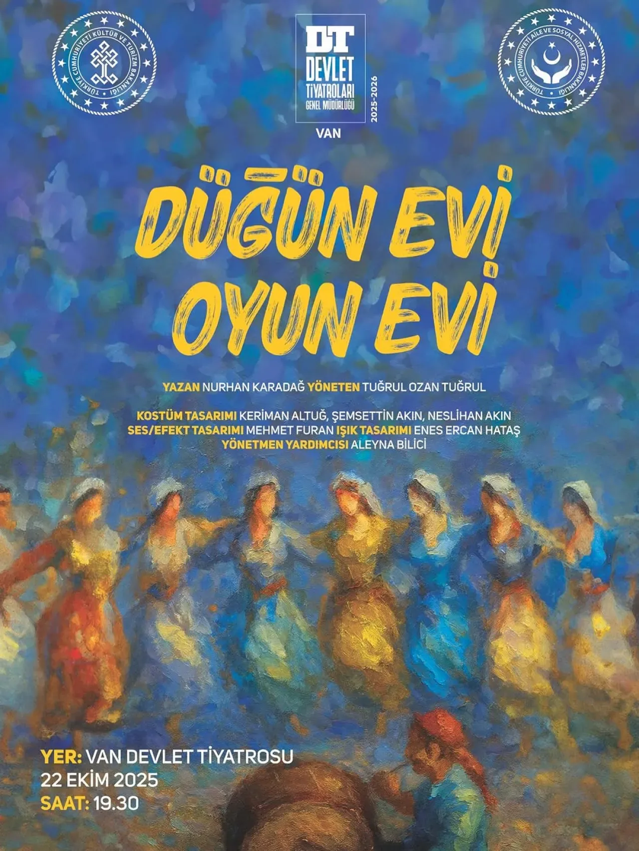 Van'da Küçük Yıldızlar Devlet Tiyatrosu Sahnesinde Parladı Van'da Küçük Yıldızlar Devlet Tiyatrosu Sahnesinde Parladı