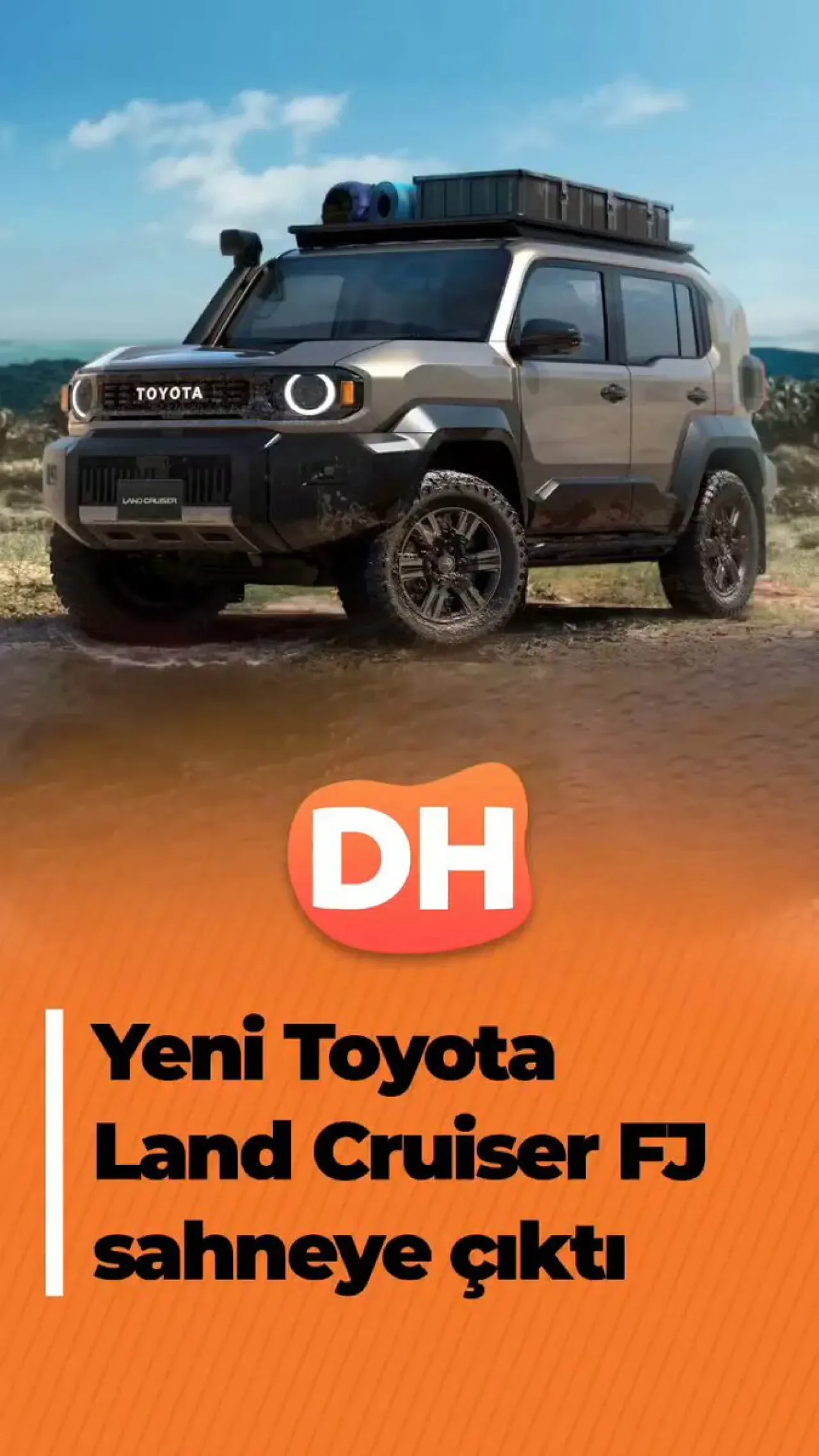 Yeni Toyota Land Cruiser FJ Tanıtıldı: Klasik Tasarım Modern Dokunuşlarla Buluştu Yeni Toyota Land Cruiser FJ Tanıtıldı: Klasik Tasarım Modern Dokunuşlarla Buluştu