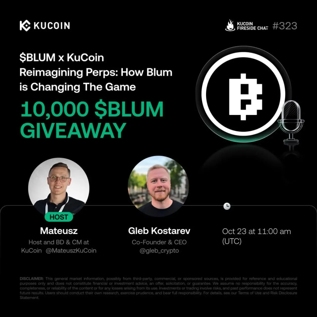 KuCoin ve Blum Crypto İş Birliğiyle 10.000 BLUM Ödüllü Etkinlik KuCoin ve Blum Crypto İş Birliğiyle 10.000 BLUM Ödüllü Etkinlik
