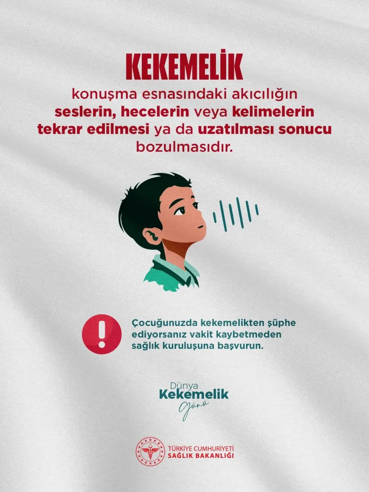 Kekemelik Nedir? Dünya Kekemelik Günü'nde Farkındalık Kekemelik Nedir? Dünya Kekemelik Günü'nde Farkındalık