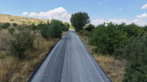 Malatya'da 7 Mahalleyi Bağlayan 22 Kilometrelik Grup Yol Yenilendi
