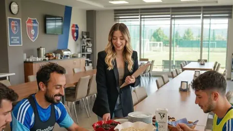 Adaletgücü SK'de Profesyonel Beslenme Dönemi: Diyetisyen Duygu Özbay Görevde