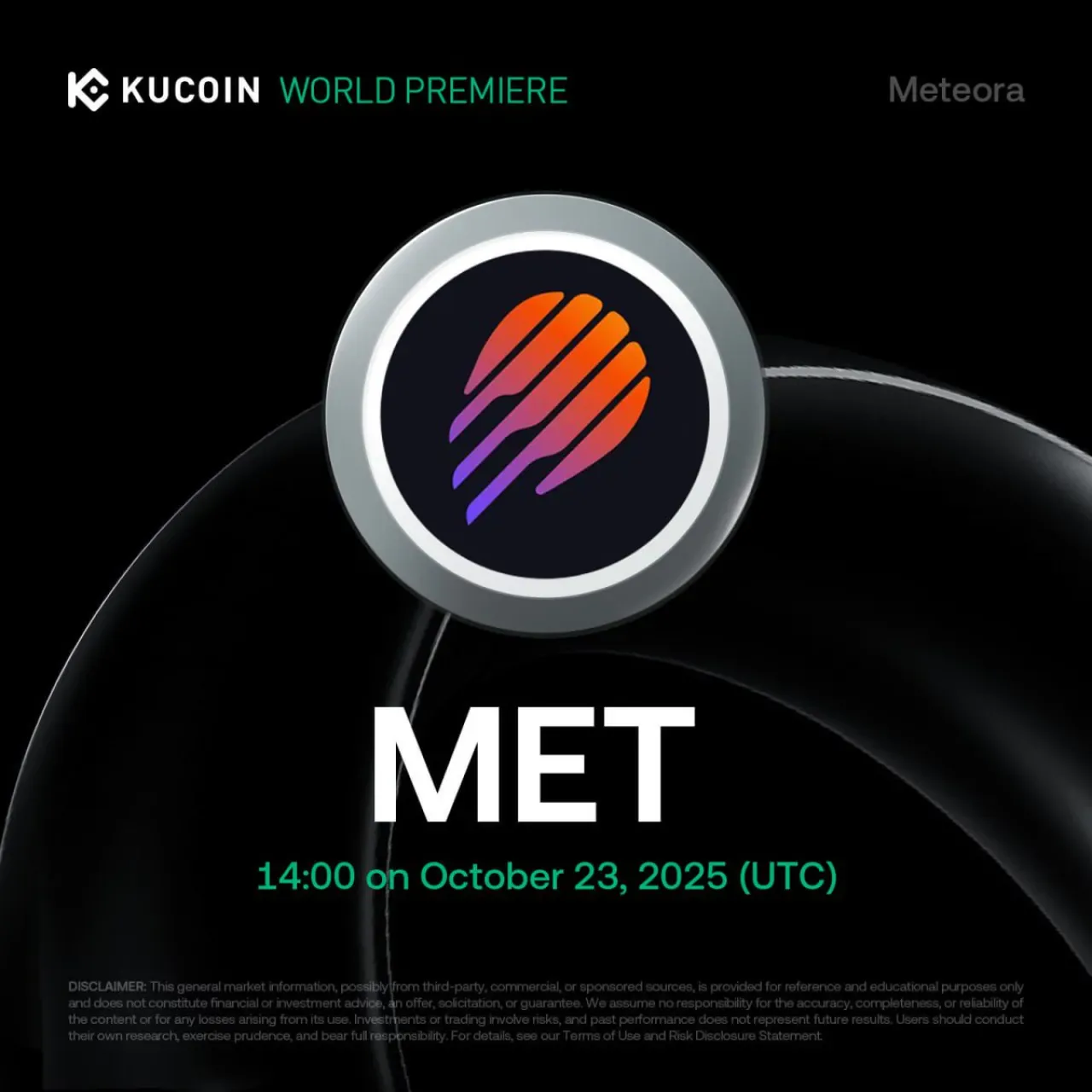 Meteora (MET) Tokenı, KuCoin'de İşlem Görmeye Hazırlanıyor Meteora (MET) Tokenı, KuCoin'de İşlem Görmeye Hazırlanıyor