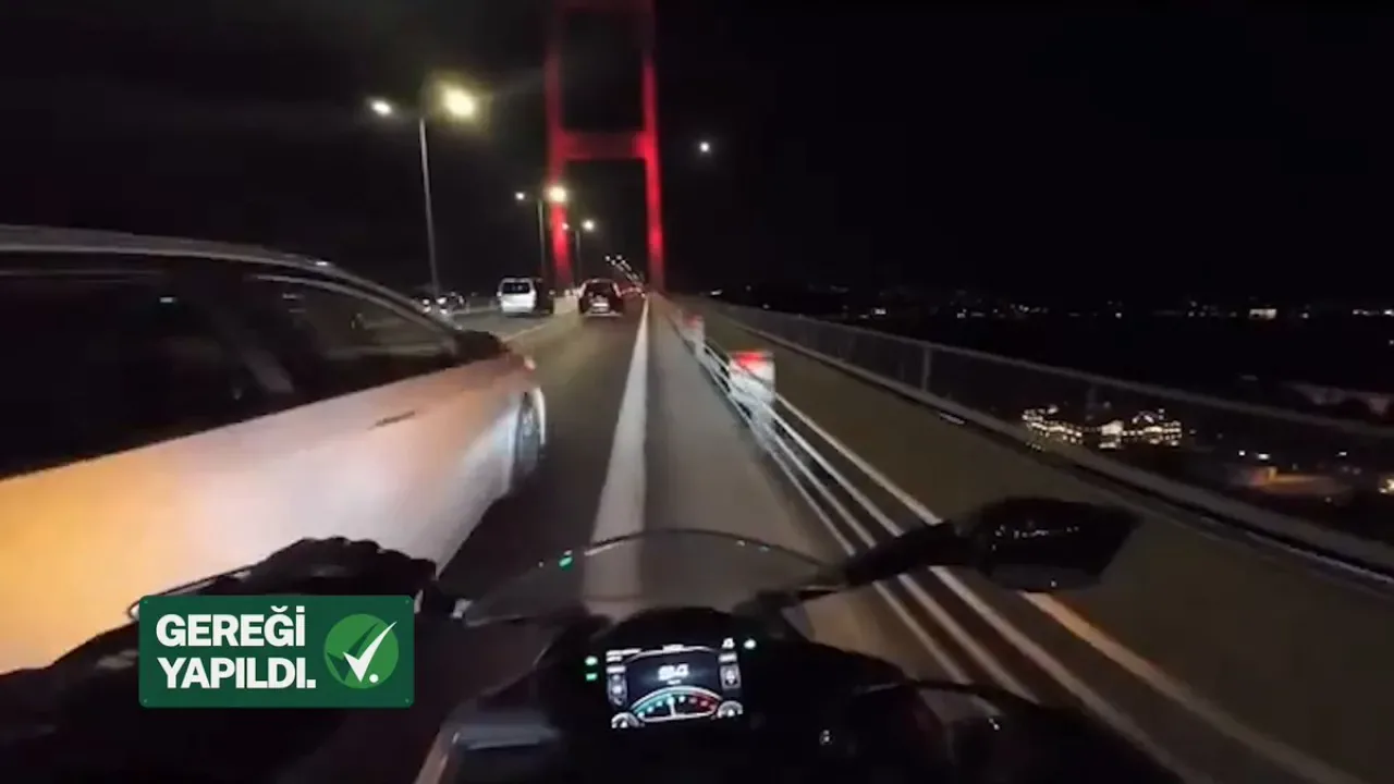 Motosiklet Sürücülerine Makas Atma Cezası: 60 Gün Ehliyet ve Trafikten Men Motosiklet Sürücülerine Makas Atma Cezası: 60 Gün Ehliyet ve Trafikten Men
