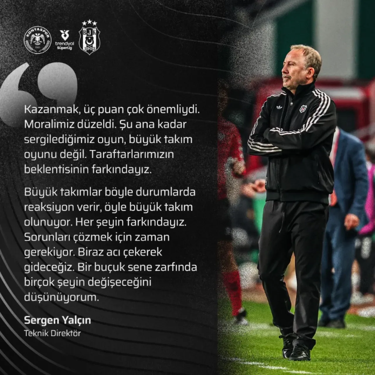 Beşiktaş'tan Konyaspor Maçı Sonrası Açıklamalar: Ndidi, Paulista ve Taylan Konuştu Beşiktaş'tan Konyaspor Maçı Sonrası Açıklamalar: Ndidi, Paulista ve Taylan Konuştu