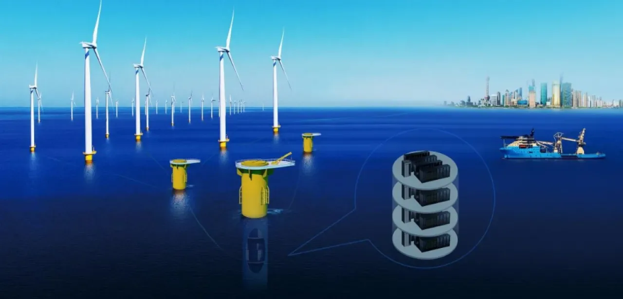 Çin, Dünyanın İlk Rüzgar Enerjili Su Altı Veri Merkezini Tamamladı Çin, Dünyanın İlk Rüzgar Enerjili Su Altı Veri Merkezini Tamamladı