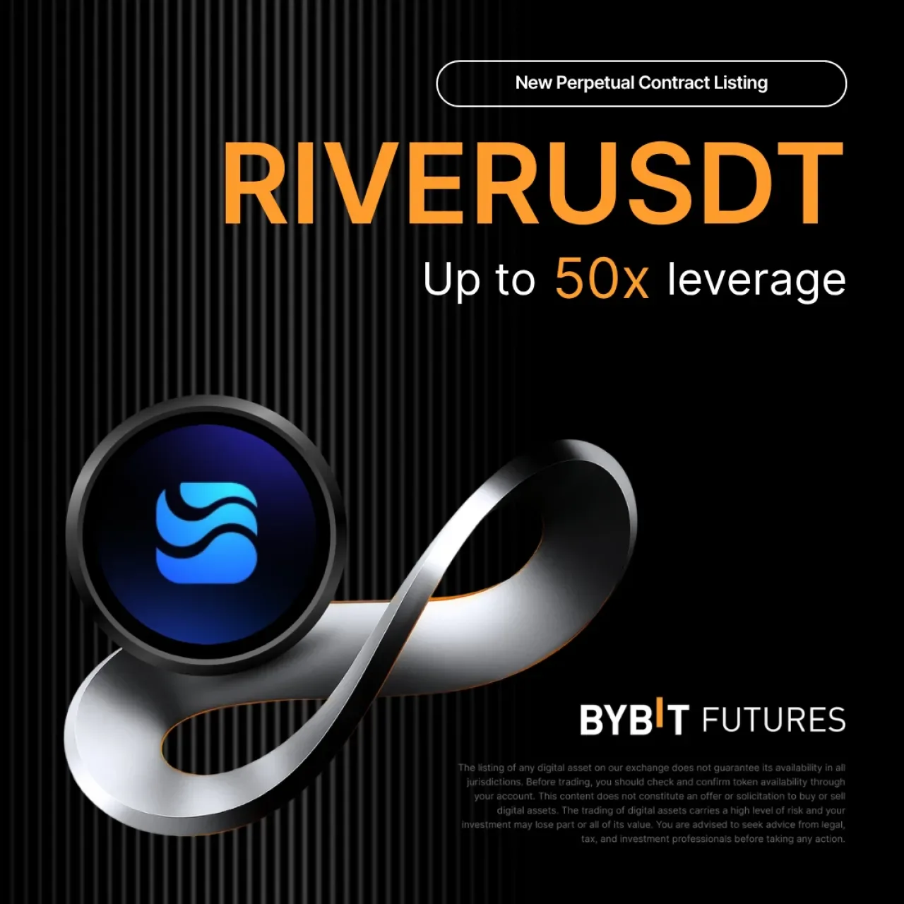 Bybit, RIVERUSDT Vadeli İşlem Sözleşmesini Duyyurdu: 50x Kaldıraç İmkanı Bybit, RIVERUSDT Vadeli İşlem Sözleşmesini Duyyurdu: 50x Kaldıraç İmkanı