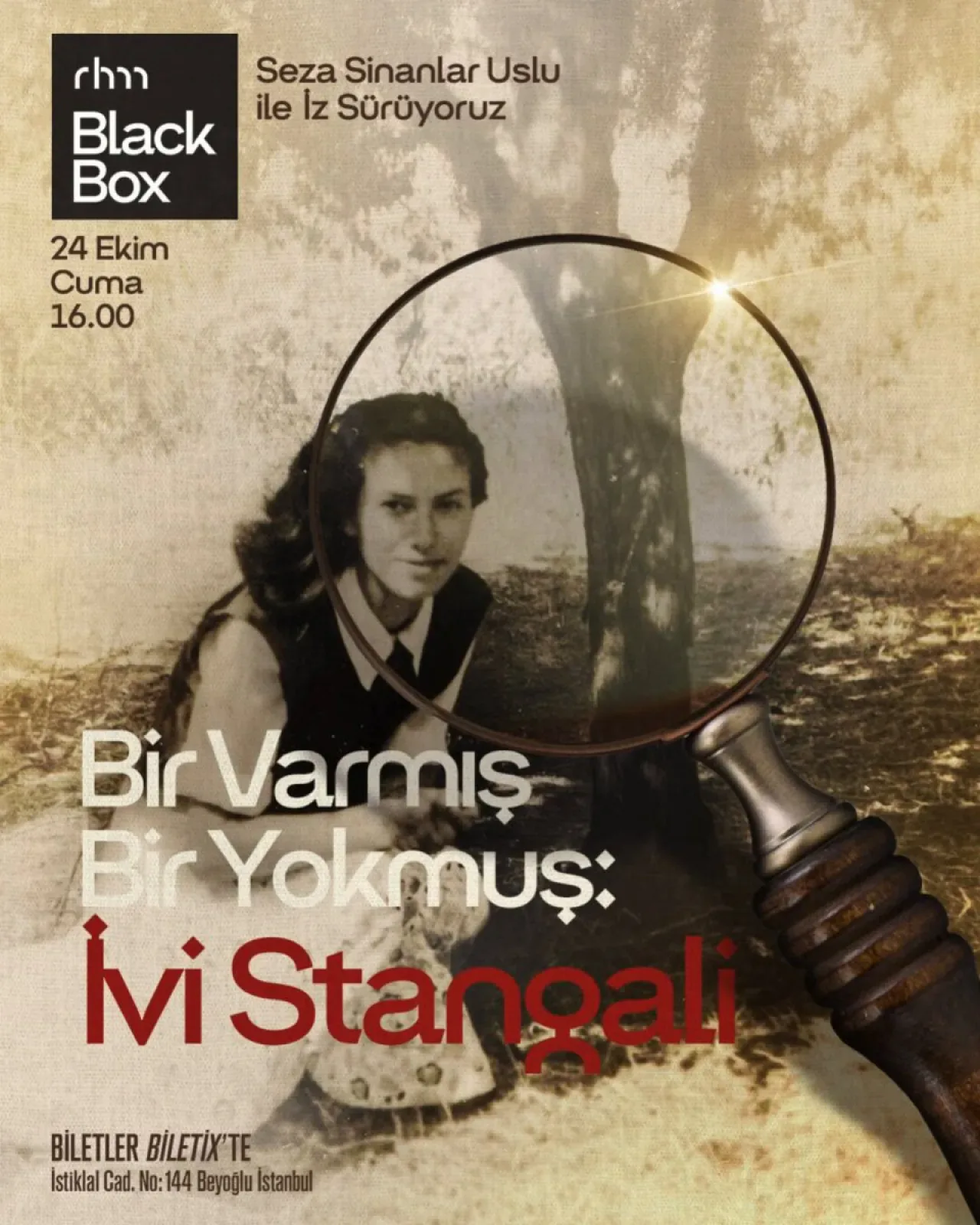 Ressam İvi Stangali'nin İstanbul'dan Atina'ya Hikayesi BlackBox'ta Anlatılıyor Ressam İvi Stangali'nin İstanbul'dan Atina'ya Hikayesi BlackBox'ta Anlatılıyor