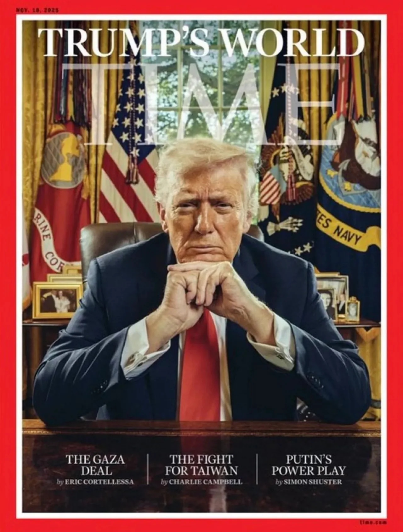 Trump'ın Dünyası: Beyaz Saray'ın Time Dergisi Kapağına Sosyal Medya Tepkisi Trump'ın Dünyası: Beyaz Saray'ın Time Dergisi Kapağına Sosyal Medya Tepkisi