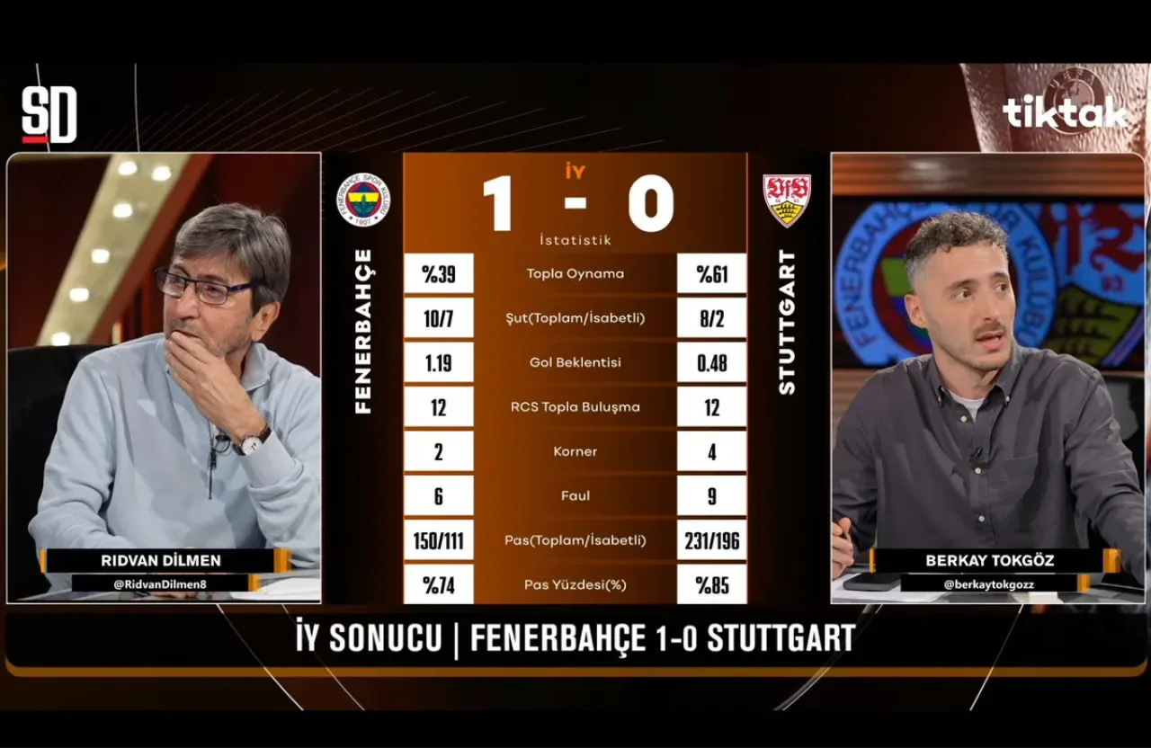 Fenerbahçe, Savunmasıyla İlk Yarıyı Önde Kapattı Fenerbahçe, Savunmasıyla İlk Yarıyı Önde Kapattı