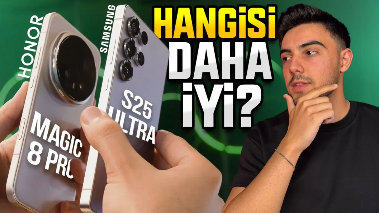 Honor Magic 8 Pro vs Samsung Galaxy S25 Ultra: İki Devin Karşılaştırması Honor Magic 8 Pro vs Samsung Galaxy S25 Ultra: İki Devin Karşılaştırması
