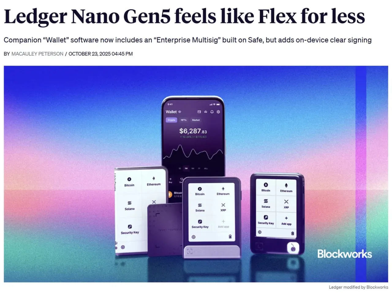 Ledger ve Safe İş Birliğiyle Kurumsal Çoklu İmza Hizmeti Duyuruldu Ledger ve Safe İş Birliğiyle Kurumsal Çoklu İmza Hizmeti Duyuruldu