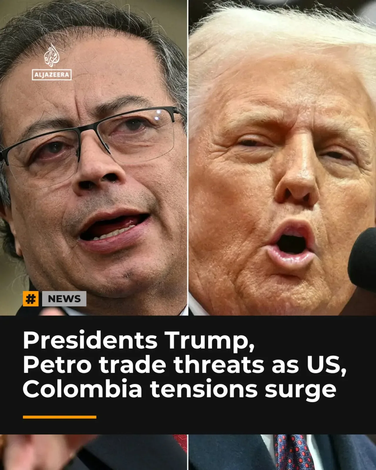 Trump ile Kolombiya Lideri Petro Arasında Sert Söz Düellosu: Yasal İddialar ve Suçlamalar Trump ile Kolombiya Lideri Petro Arasında Sert Söz Düellosu: Yasal İddialar ve Suçlamalar