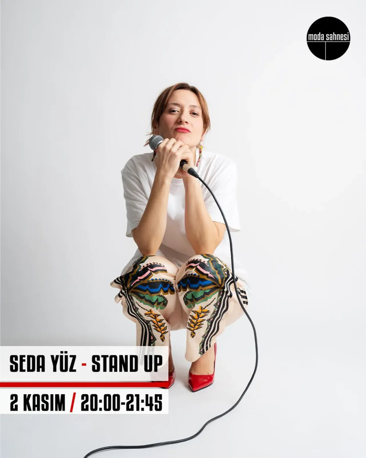 Seda Yüz, 2 Kasım'da Moda Sahnesi'nde Stand Up Gösterisi ile Seyirci Karşısında Seda Yüz, 2 Kasım'da Moda Sahnesi'nde Stand Up Gösterisi ile Seyirci Karşısında